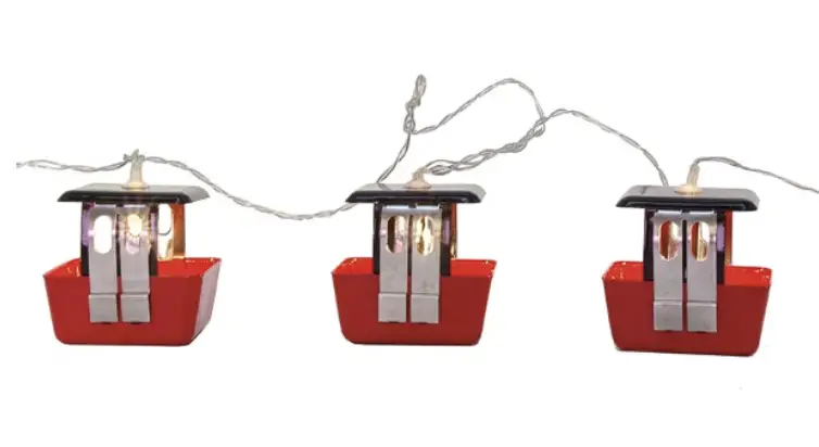 swiss gondola lights
